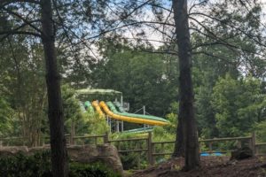 waterslide at Dollywood's Splash Country